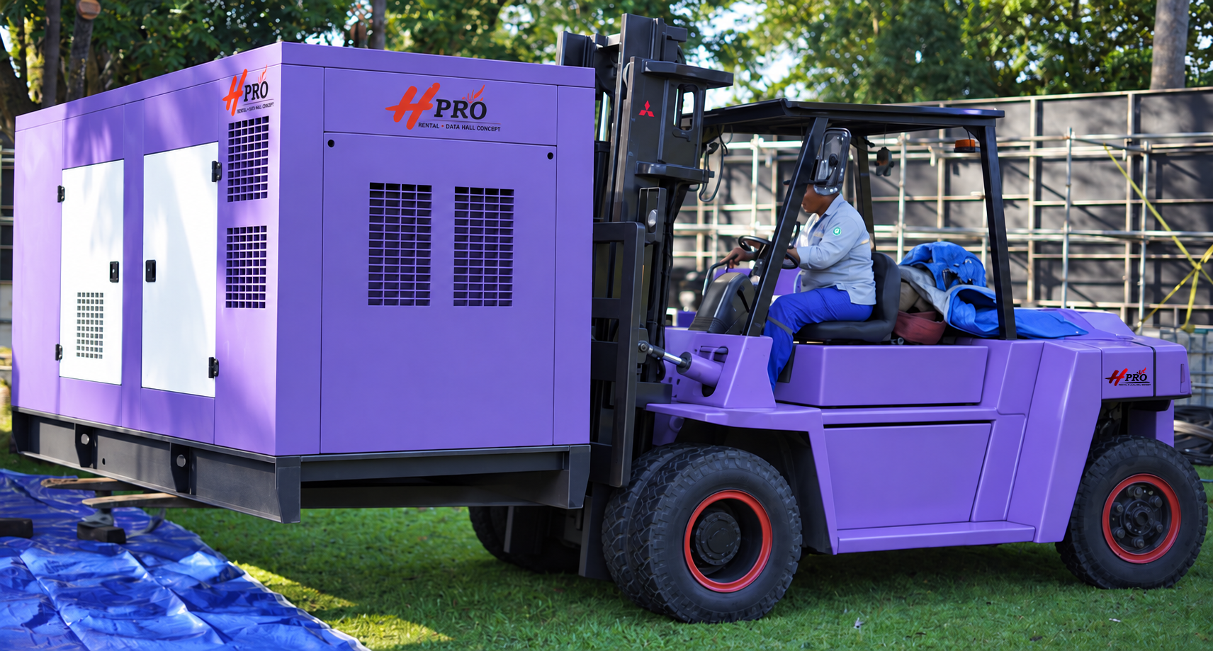 Operasional lapangan genset HPRO